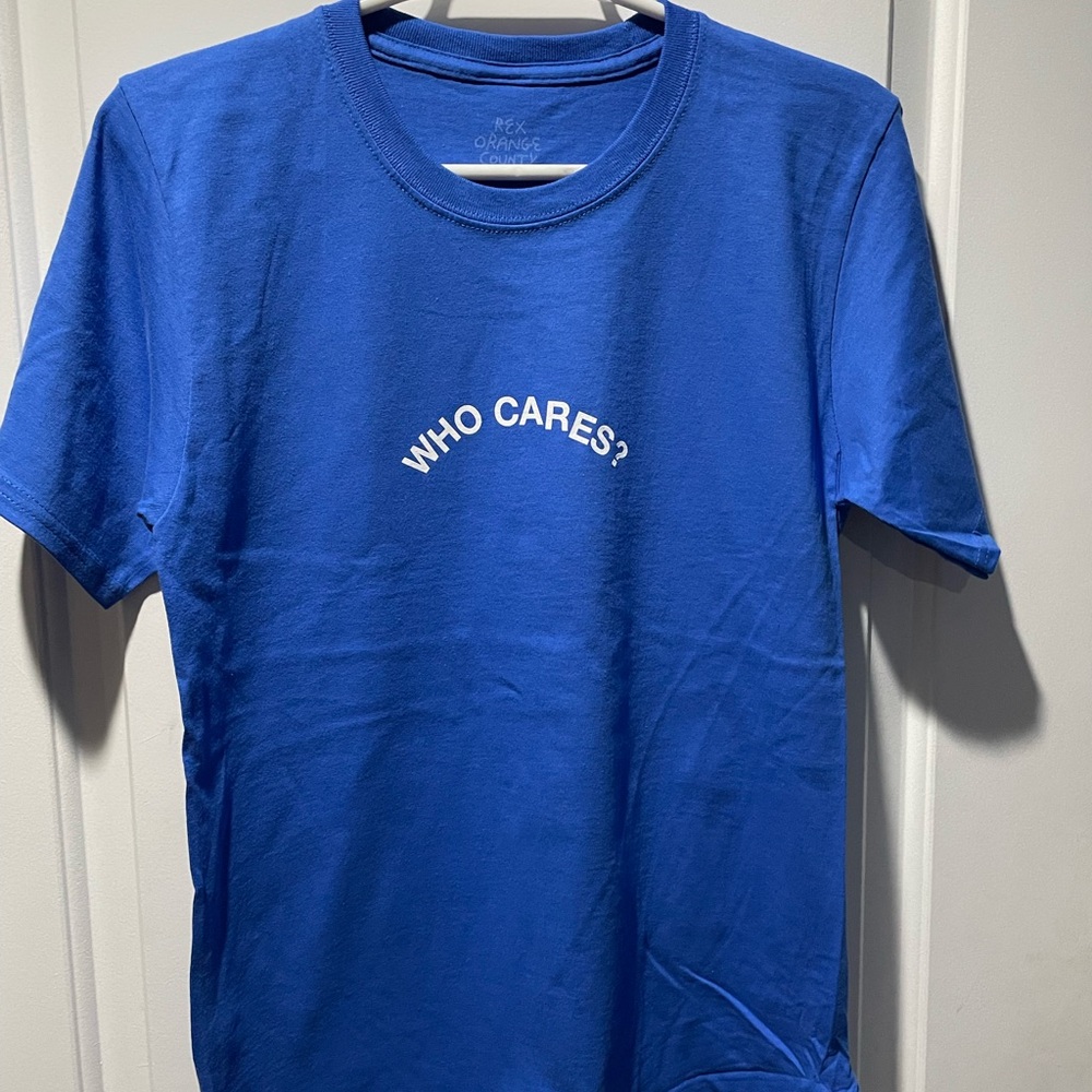 Rex Orange County Merch Blue Graphic Tee